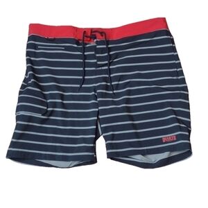 Duluth TRADING CO Duluth trading black gray red board shorts size 40 big & tall
